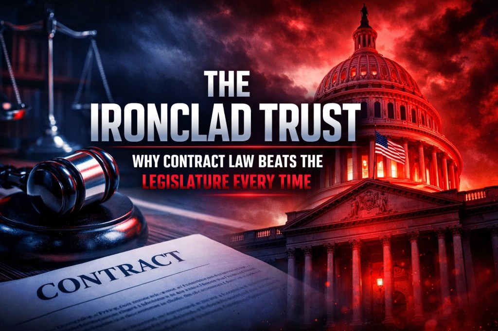 The Ironclad Trust: Why Contract Law Beats the Legislature Every&nbsp;Time
